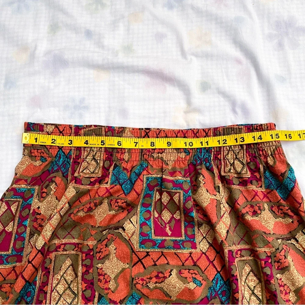 Vintage southwest print skirt - Picture 8 of 10